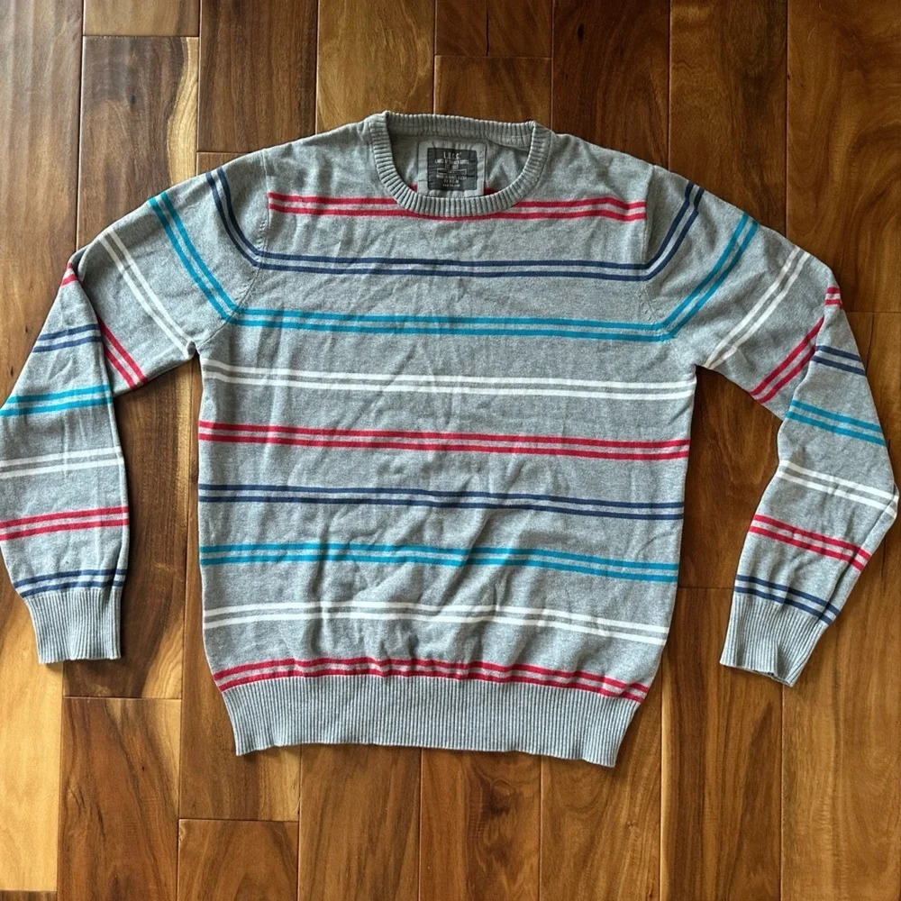 L.O.G.G. By H&M Striped Sweater size Large